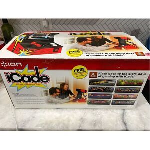 Ion iCade Arcade Video Gaming System Cabinet For iPad  NEW Retro